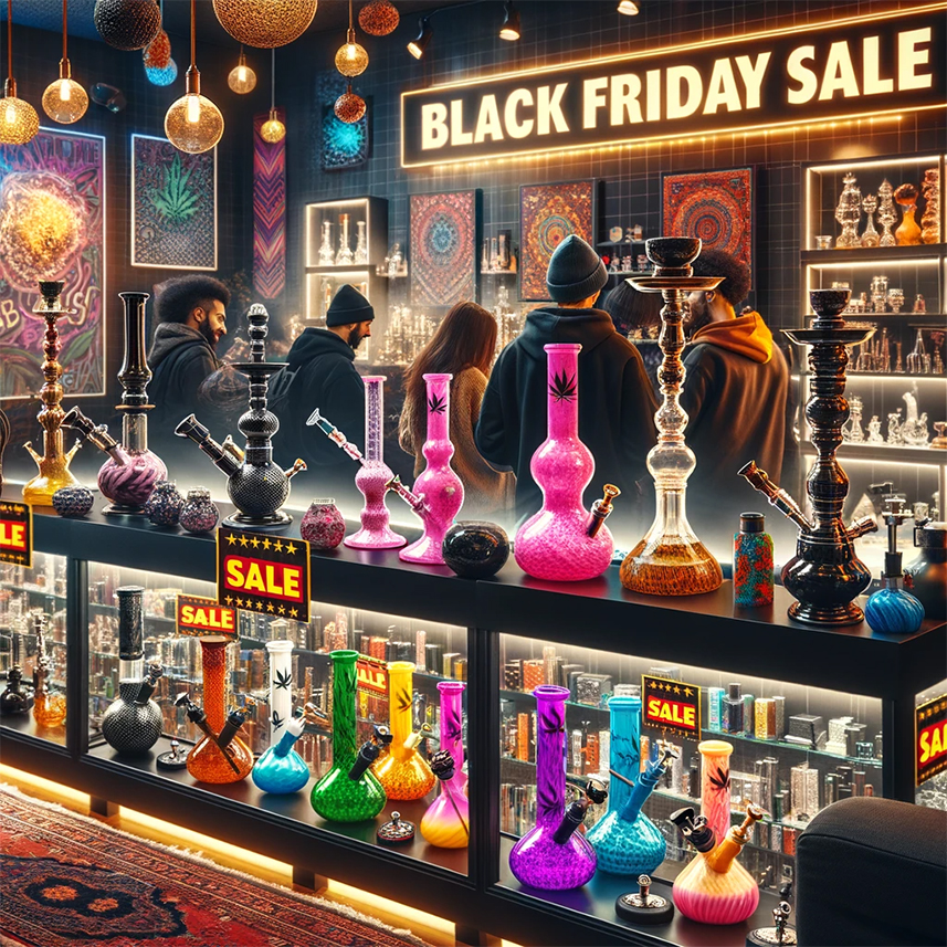 Black Friday Sale bij Waterpijp-bong.nl