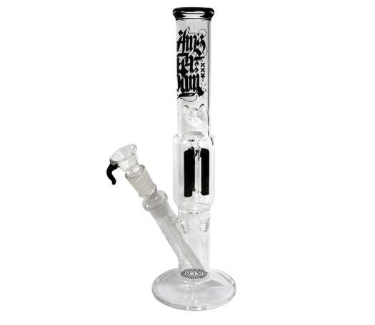 Amsterdam Glass 3-arm Percolator Bong Black - Waterpijp-bong.nl