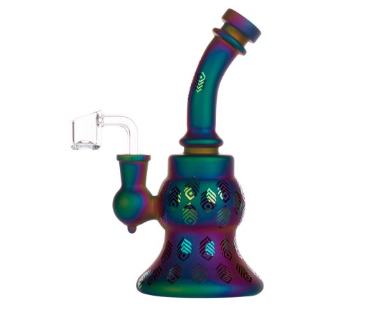 Amsterdam Mixed Green Dab Bong - Limited Edition