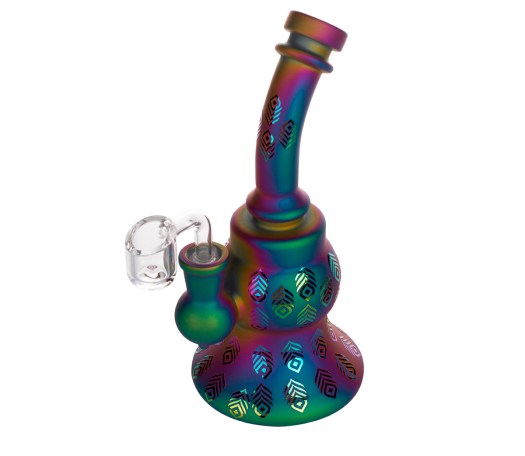 Amsterdam Mixed Green Dab Bong - Limited Edition