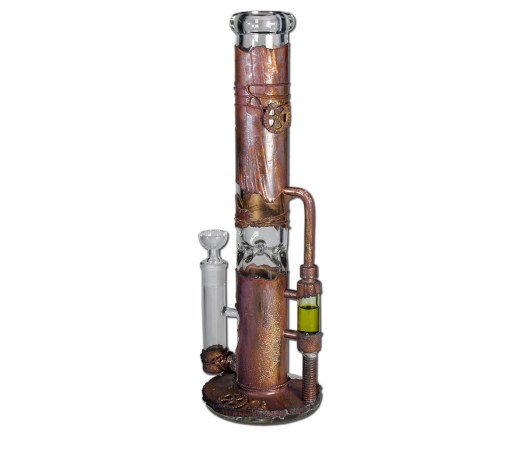 Archimedes Reactor Ice bong Copper Coat 