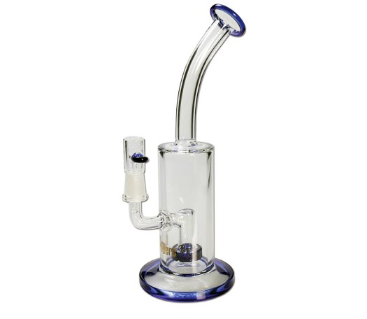 BL Microperc Oil Drum Percolator Bong Blue - Waterpijp-bong.nl