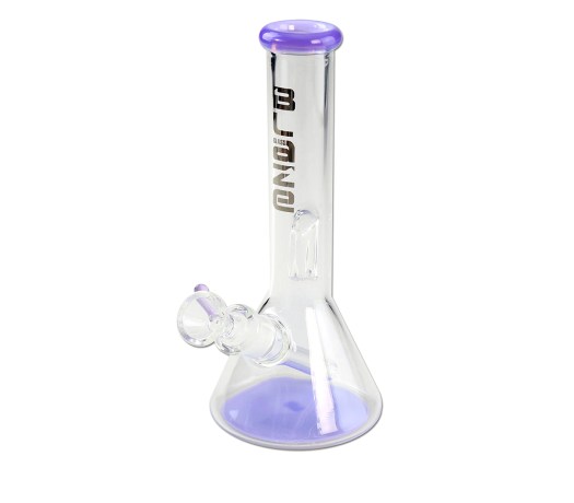 BLAZE Flask One Notch Ice Bong - Paars