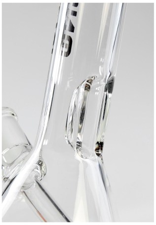 BLAZE Flask One Notch Ice Bong - Roze