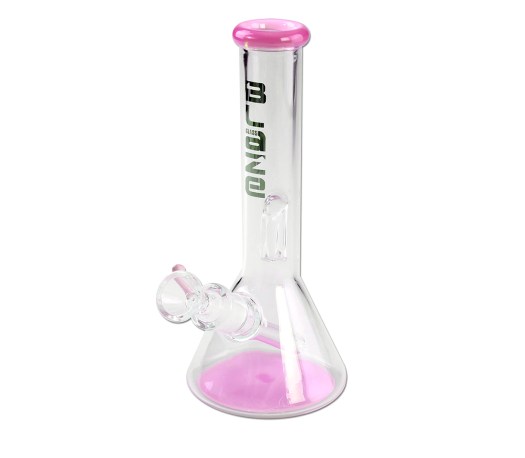 BLAZE Flask One Notch Ice Bong - Roze