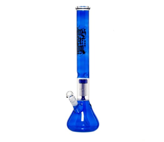 Big Amsterdam Tree Perc Bong Blue