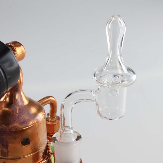 Black Leaf Galileo's SteamOmeter Recycler Dab Rig - Waterpijp-bong.nl