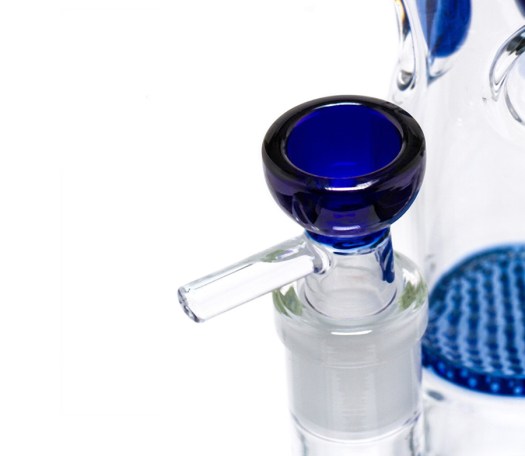 Blue Cane 2x Honeycomb Percolator GG Bong