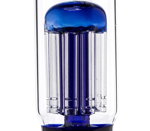 Blue Cane 8-Arm Percolator GG Bong