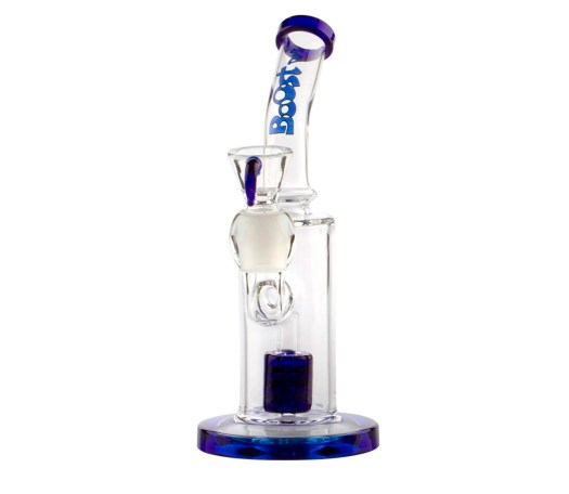 Boost Pro Matrix Percolator Bubbler Blue - Waterpijp-bong.nl