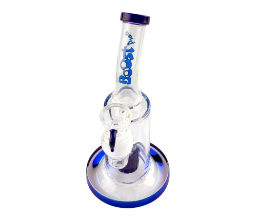 Boost Pro Matrix Percolator Bubbler Blue - Waterpijp-bong.nl