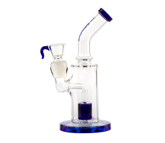 Boost Pro Matrix Percolator Bubbler Blue - Waterpijp-bong.nl