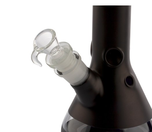 Boost Pro Matt Black Beaker 7 mm Glass Bong - Waterpijp-bong.nl