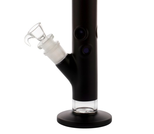 Boost Pro Straight Ice Bong Black - 7 mm