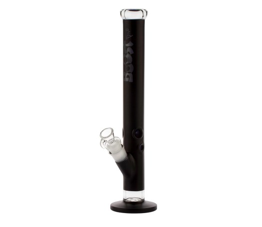 Boost Pro Straight Ice Bong Black - 7 mm