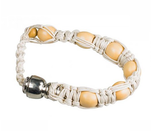 Bracelet Pipe White / Armband Pijp Wit