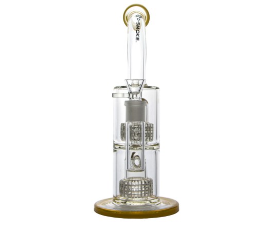 D-SMOKE Atmosphere Yellow Bubbler - Waterpijp-bong.nl