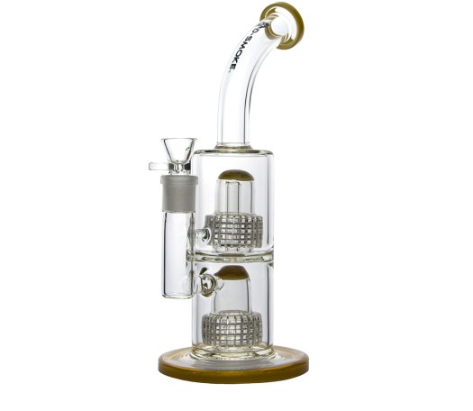 D-SMOKE Atmosphere Yellow Bubbler - Waterpijp-bong.nl