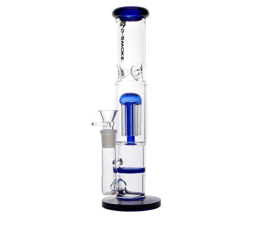 D-SMOKE High Impact Blue Bong - Waterpijp-bong.nl