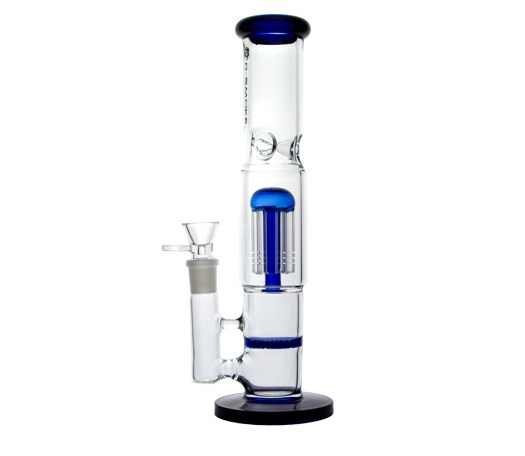 D-SMOKE High Impact Blue Bong - Waterpijp-bong.nl