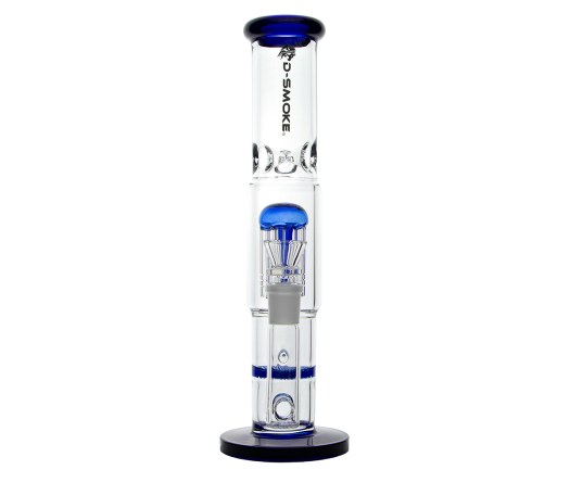 D-SMOKE High Impact Blue Bong - Waterpijp-bong.nl