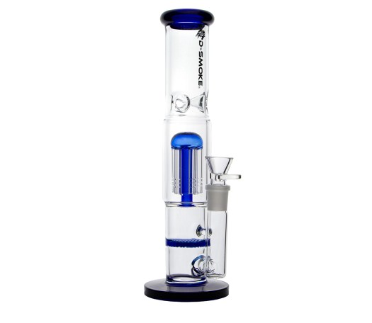 D-SMOKE High Impact Blue Bong - Waterpijp-bong.nl