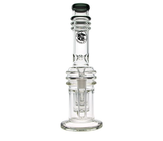 D-SMOKE Massive Triple Honeycomb Bong - Black