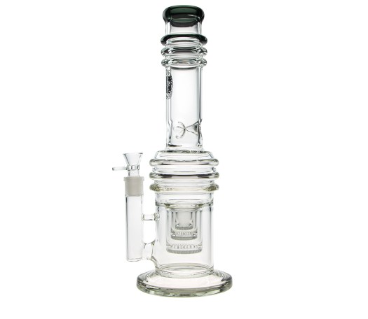 D-SMOKE Massive Triple Honeycomb Bong - Black