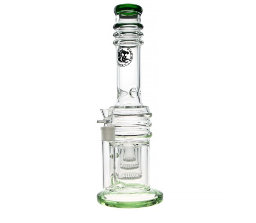 D-SMOKE Massive Triple Honeycomb Bong - Green