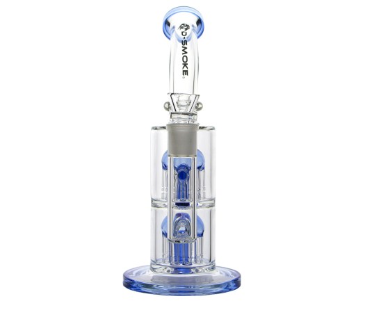 D-SMOKE Mental High Blue Bubbler - Waterpijp-bong.nl