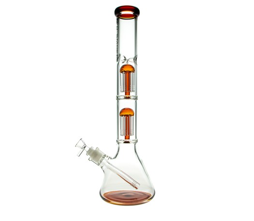 D-SMOKE Oblivion Perc Bong - Amber