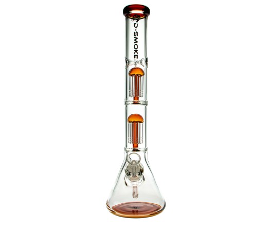 D-SMOKE Oblivion Perc Bong - Amber