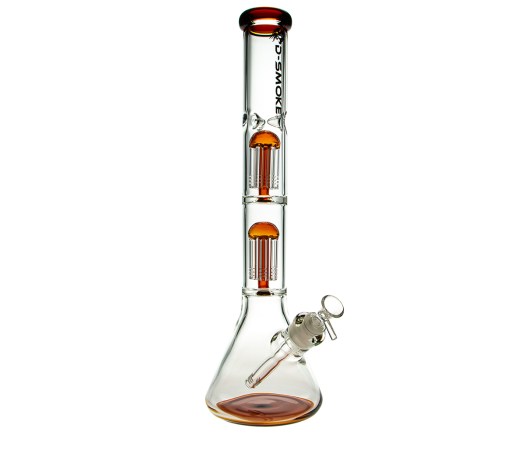 D-SMOKE Oblivion Perc Bong - Amber