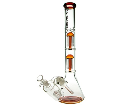 D-SMOKE Oblivion Perc Bong - Amber  + Precooler