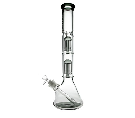 D-SMOKE Oblivion Perc Bong - Smokey black