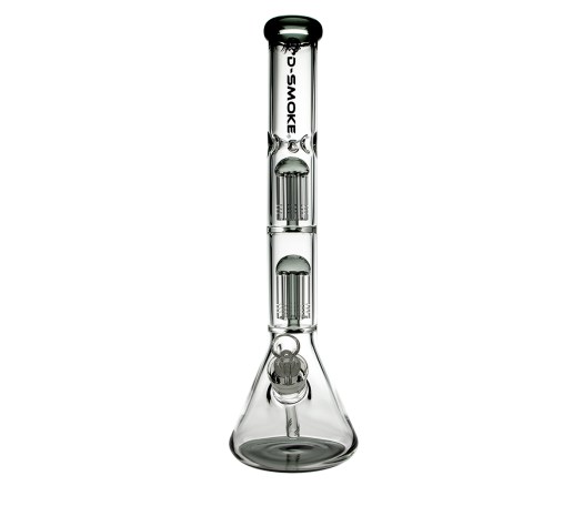 D-SMOKE Oblivion Perc Bong - Smokey black