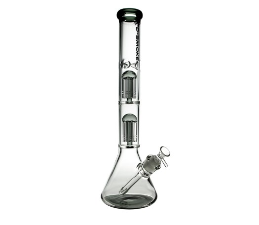 D-SMOKE Oblivion Perc Bong - Smokey black