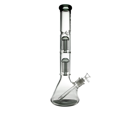 D-SMOKE Oblivion Perc Bong - Smokey black