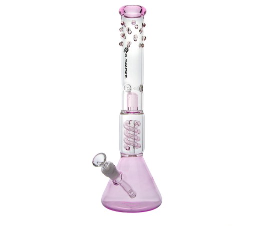 D-SMOKE Pearl Pink Shot Bong - Waterpijp-bong.nl