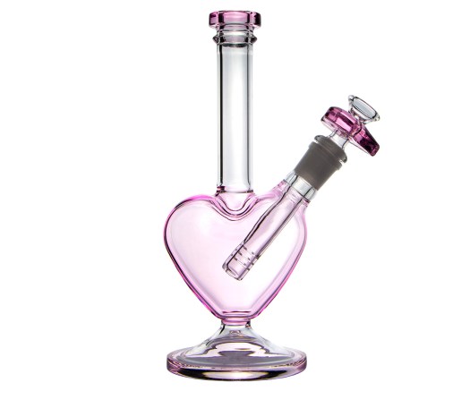 D-SMOKE Pink Heart Bong