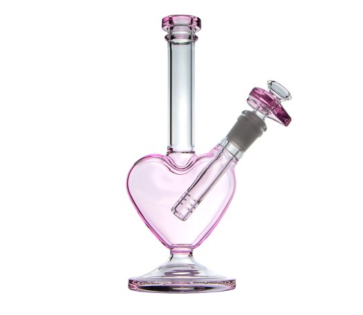 D-SMOKE Pink Heart Bong