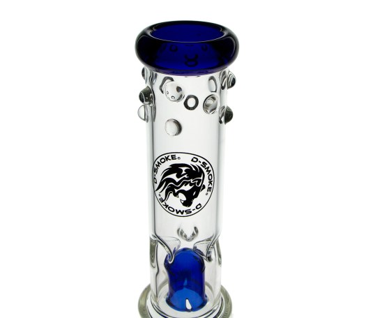 D-SMOKE Stoner Hustler Bong - Blue