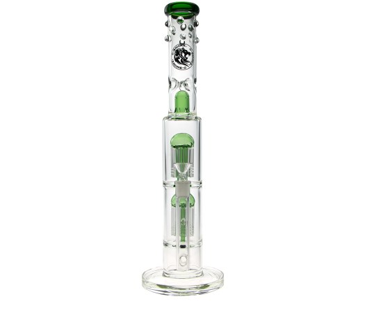 D-SMOKE Stoner Hustler Bong - Green