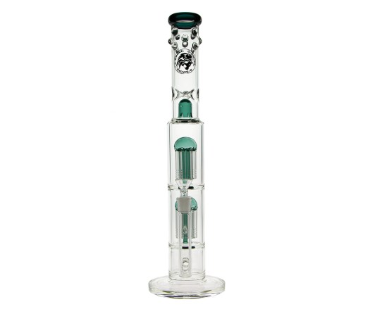 D-SMOKE Stoner Hustler Bong - Sea Green