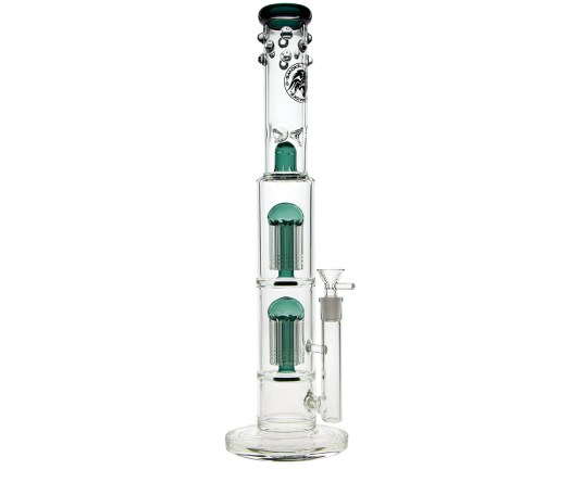 D-SMOKE Stoner Hustler Bong - Sea Green