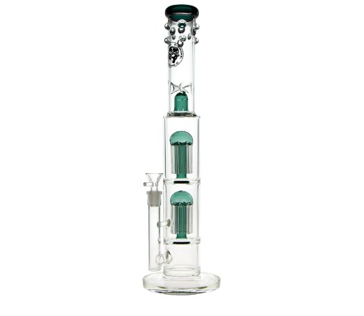 D-SMOKE Stoner Hustler Bong - Sea Green