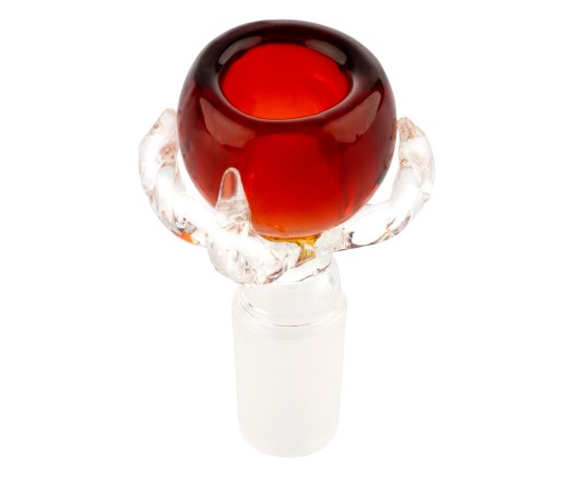 Dragon Paw GG Bowl amber 18.8mm - Waterpijp-bong.nl