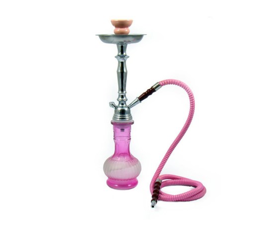 Dreamliner Medium Pink Fog 1 hose 47 cm - Waterpijp-bong.nl