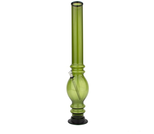 Drupal Acryl Bong 55cm groen - Waterpijp-bong.nl