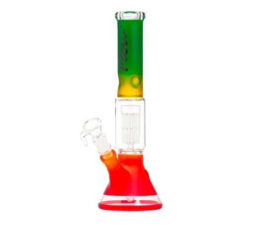 Flow Rasta 8-Arm Beaker Ice Bong